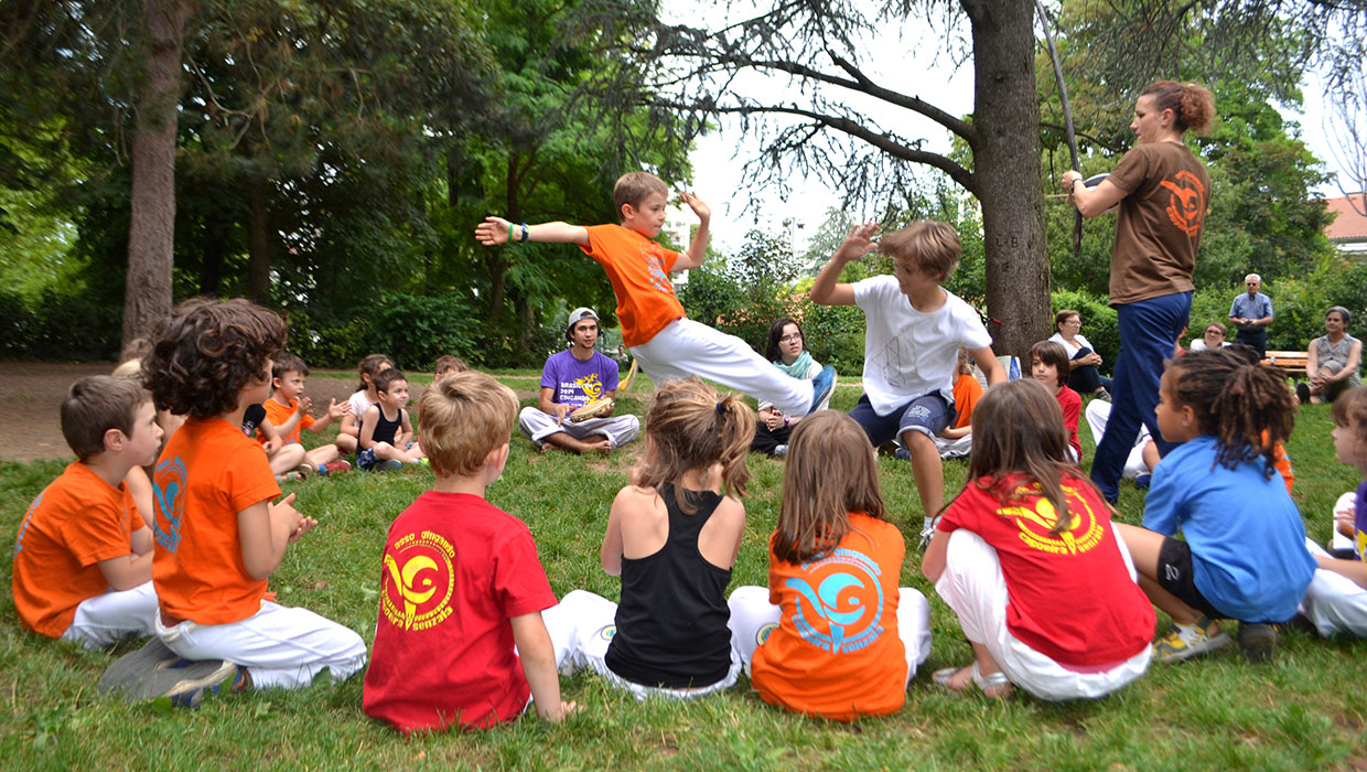 Capoeira enfants Lyon