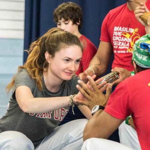 Cours d’éveil capoeira juin 2016 Ct Arnaud