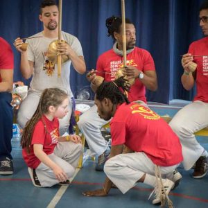 Cours d’éveil capoeira juin 2016 Ct Arnaud